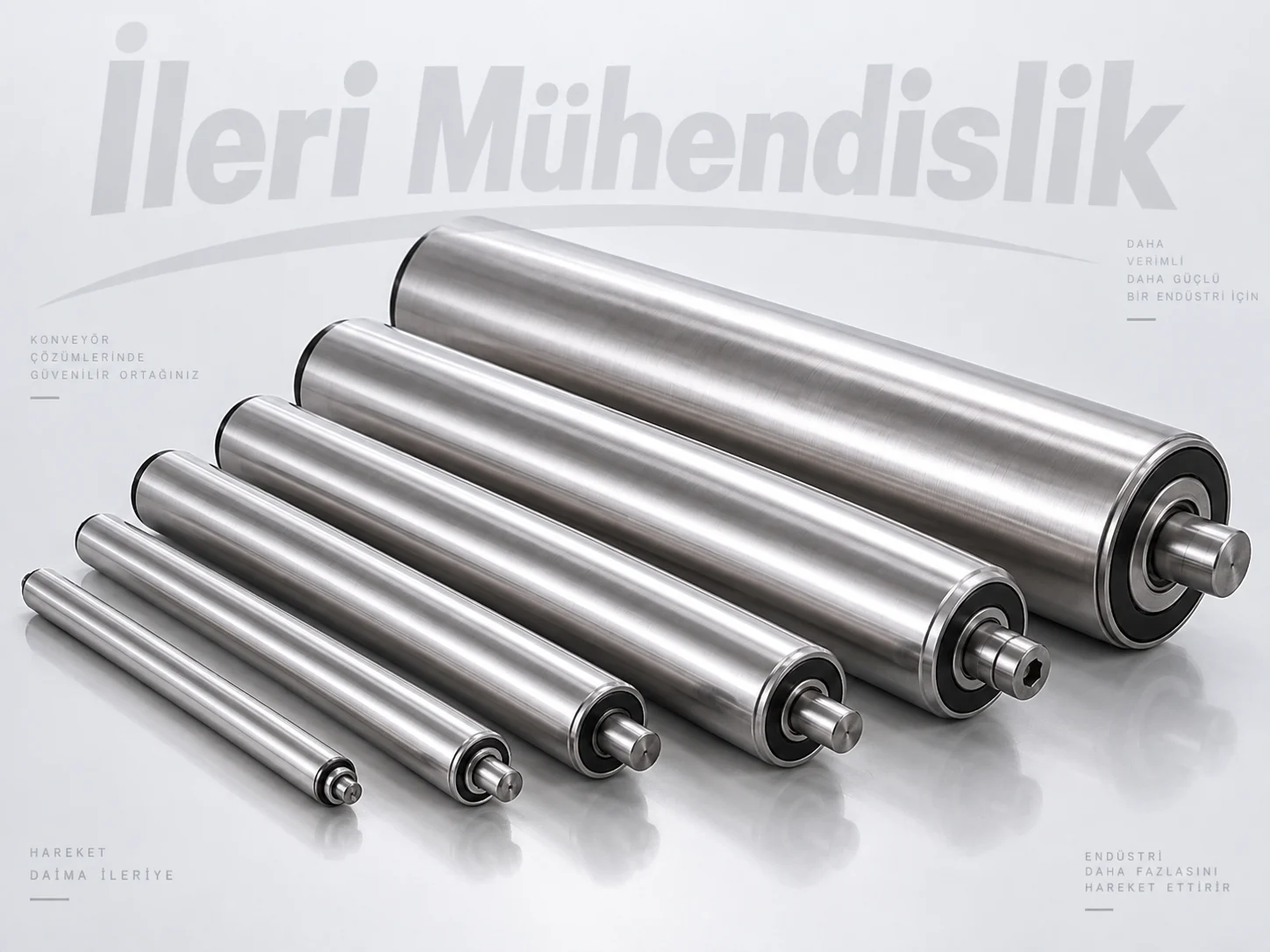 Aluminyum Konveyor Ruloları