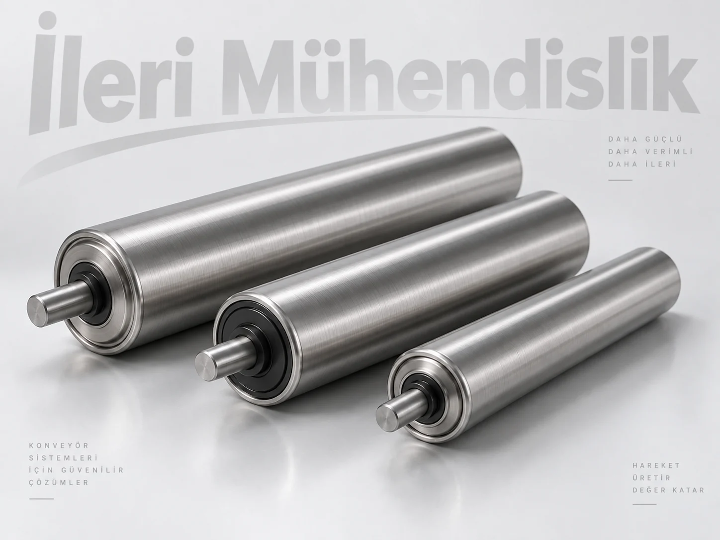 Aluminyum Konveyor makarası