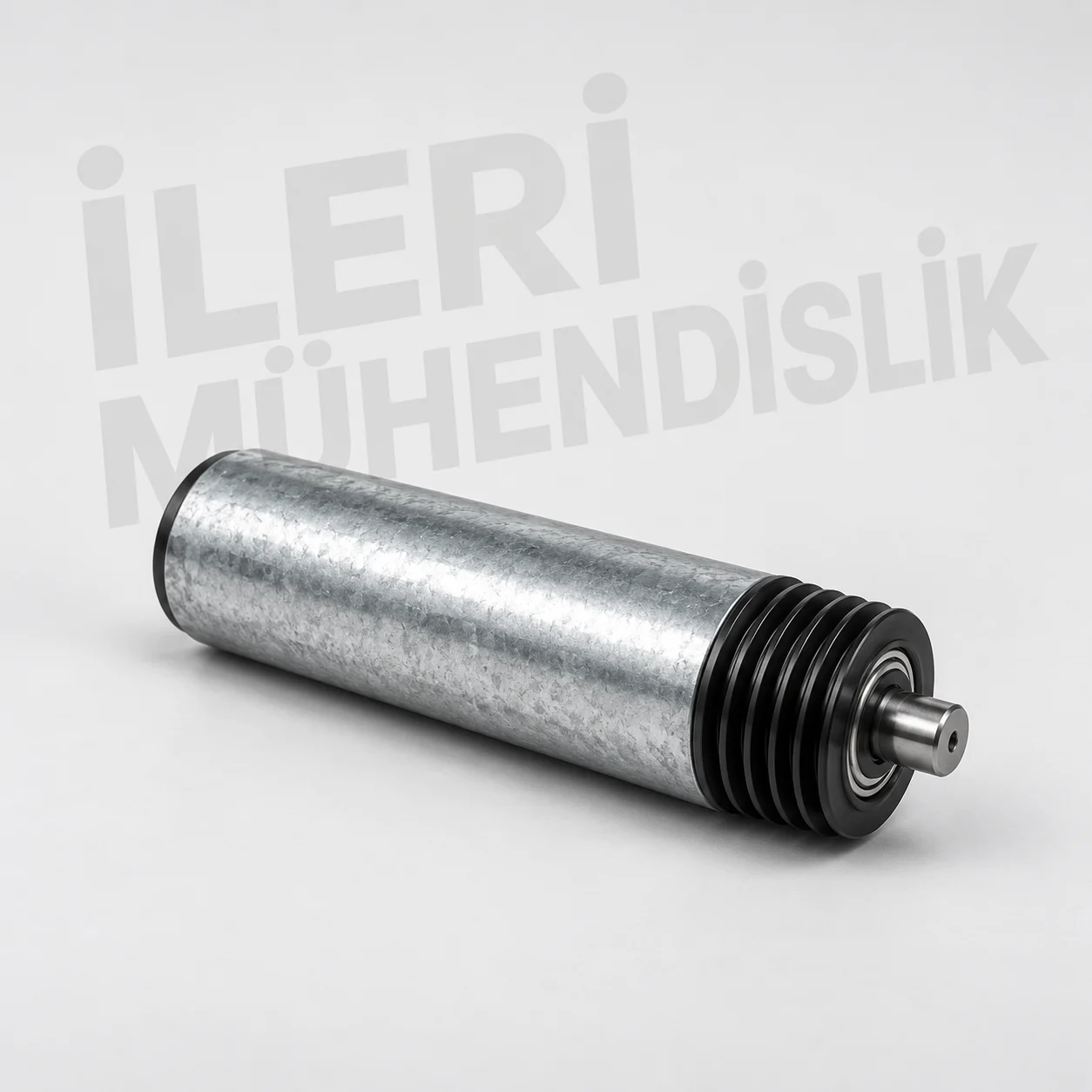 Galvaniz Poly-V kasnaklı konveyör rulosu
