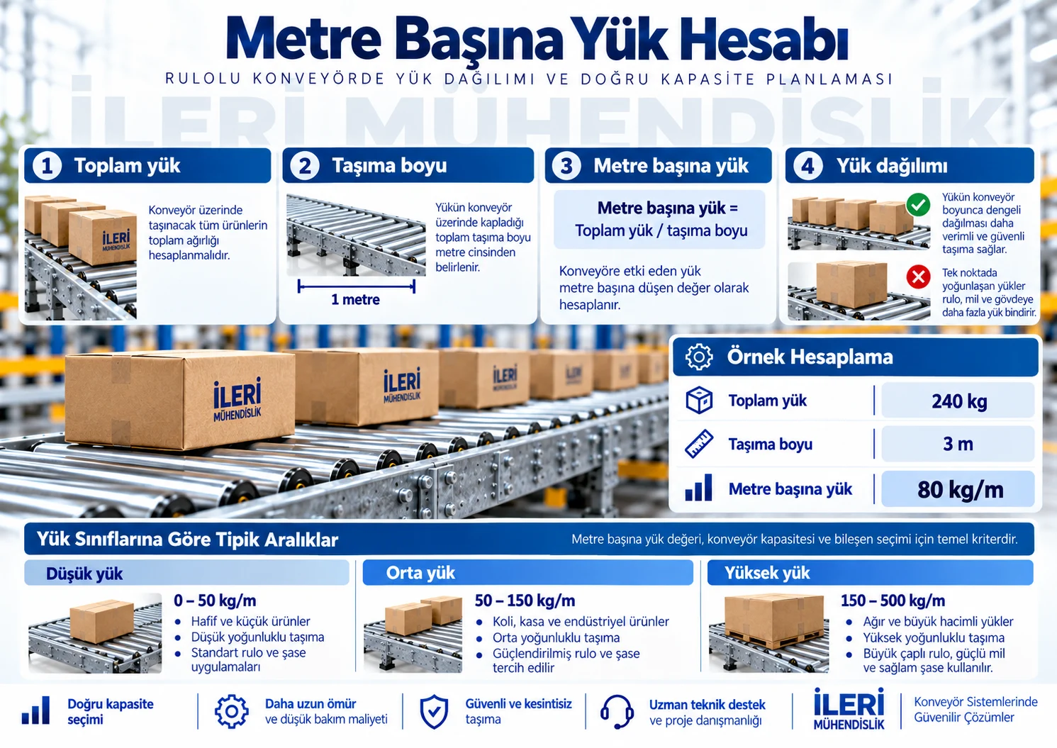 Metre Başına Yük Dağılımı
