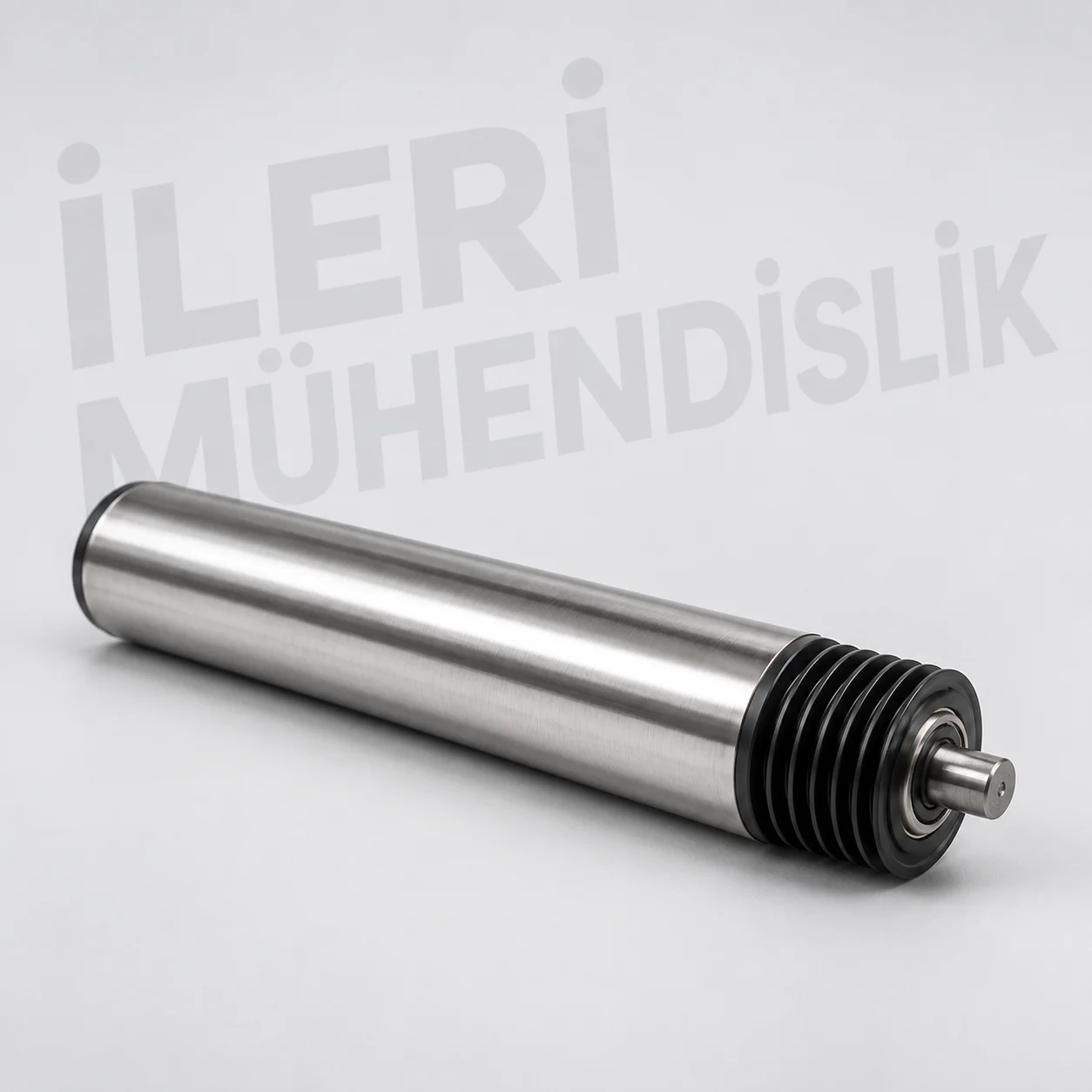 Paslanmaz Poly-V kasnaklı konveyör rulosu