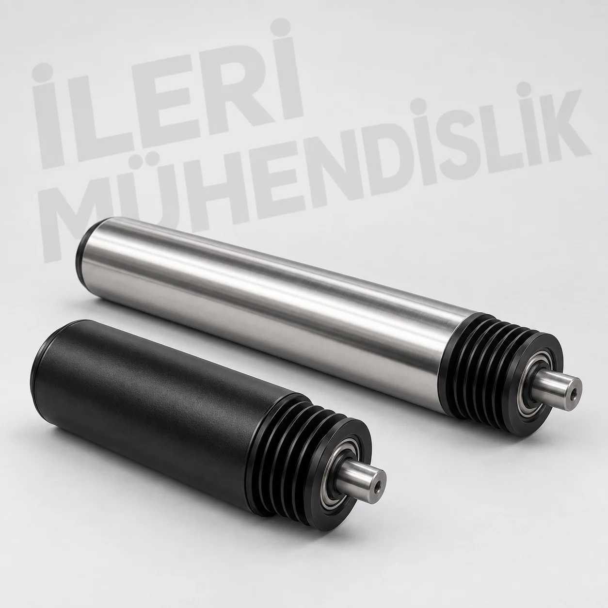 Poly-V kasnaklı konveyör ruloları