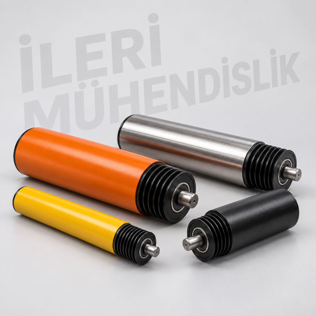 Poly-V Kasnaklı Konveyör Rulosu