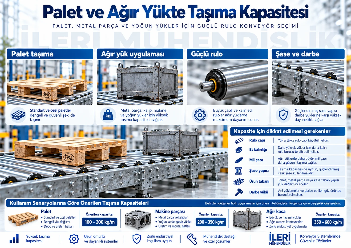 ağır yük taşıma kapasitesi